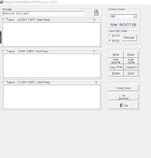 Deftun Card Reader Writer USB Swipe Encoder 3 Tracks MSR605X