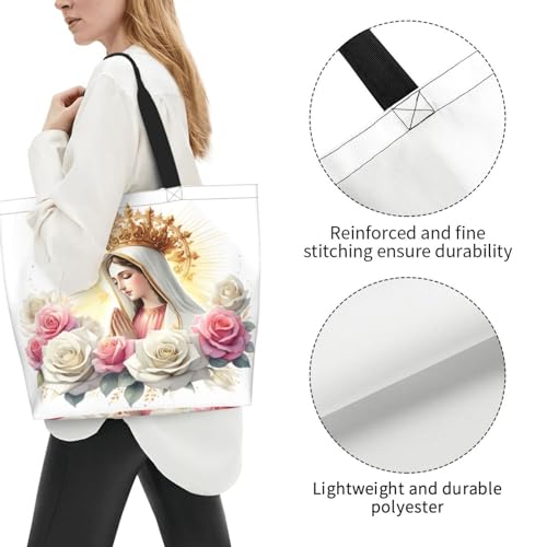 Bolso tote para mujer Our Lady of Guadalupe miniatura 4