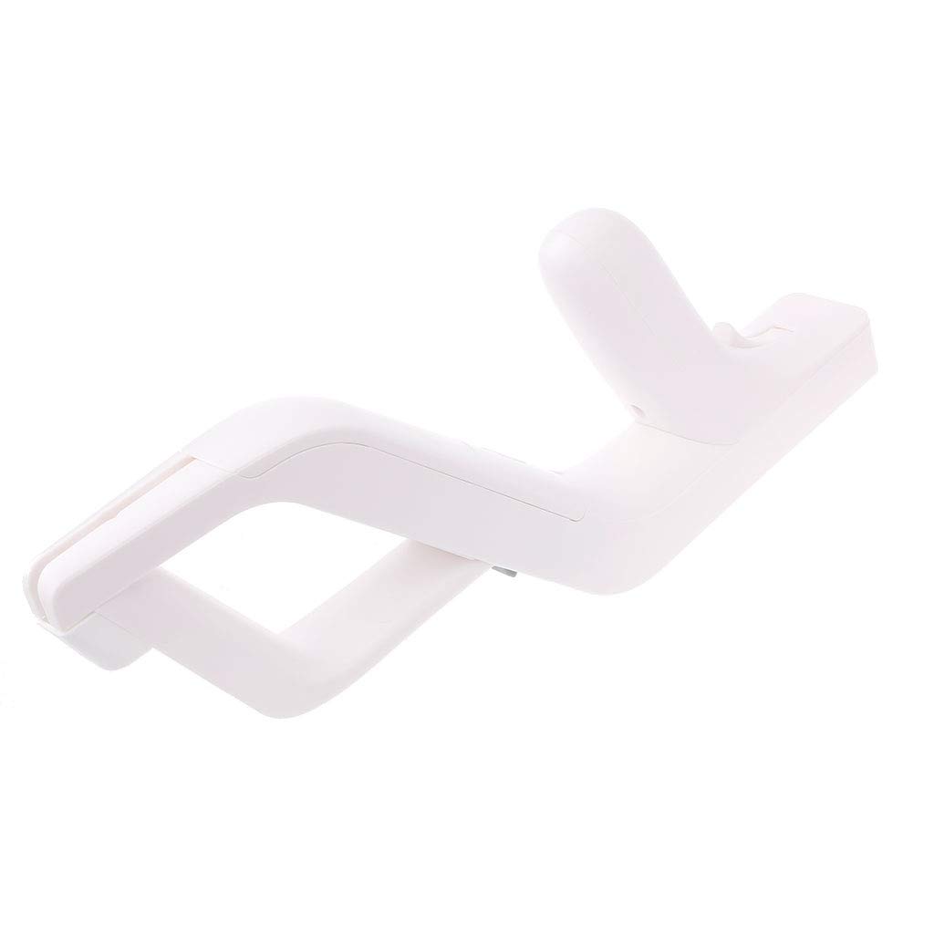 Kerdejar White 1 Pc Detachable Gaming Holder For Wii Remote Controller Zapper Gun