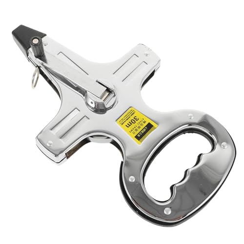 FUTUREORYY Steel Tape Measure with Steel Frame Ruler 100m Long
