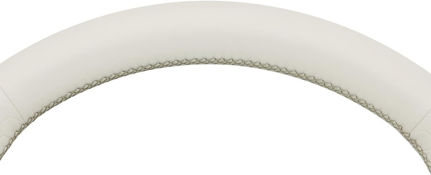 MEWANT Steering Wheel Cover for Toyota Sienna 2011-2014 Hand-Stitched Steering Wheel Wrap