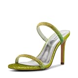 Picture of Madden Girl Women's Beauty-R Heeled Sandal, Citron Multi, 6