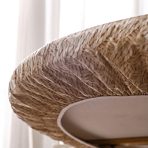 Walrus Round Vinyl Fitted Tablecloth with Flannel Backing Elastic Edge Design Table Cover Waterproof Oil-Proof PVC Table Cloth Stain-Resistant Best for 32"-36" Round by Walrus - Image 5