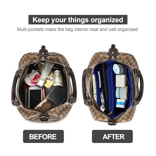 Image of Purse Organizer Insert, Handbag & Tote Organizer, Bag in Bag, Perfect for Speedy Neverfull and More