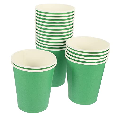 Gobelets Papier Verts Saint Patrick pour table de fête extérieure - 8