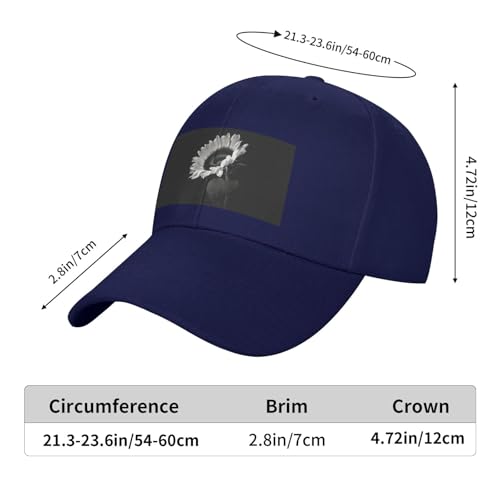 Casquette de baseball réglable en coton pour protéger du soleil avec confort