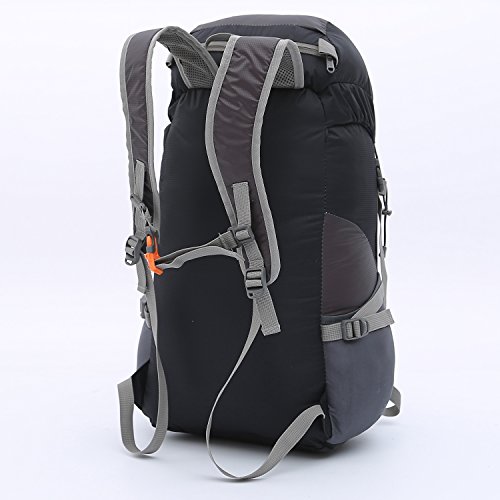Ultralight Durable 35L Foldable Hiking Daypacks Water-Resistant Lightweight Travel Backpack Pink #TOP5