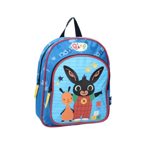 mybagstory - Plecak - Bing - Niebieski - Dzieci - Szkoła - Przedszkole - Szopka - Tornister Mixed - Rozmiar 30 cm - Regulowane ramiączka