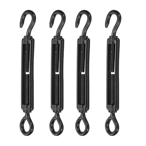 Tendeur de câble M5 en acier inoxydable 304 noir pour guirlandes et balustrades
