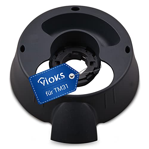 VIOKS Base de Recipiente de Repuesto para la Base del Recipiente de Mezcla Thermomix de Vorwerk - Recipiente de Mezcla Thermomix TM31 Piezas de Repuesto para el Robot de Cocina Thermomix Vorwerk TM31