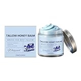 Talgbalsam, Nährende Formel, 113 G, Geschlagener Rindertalgbalsam, Grasgefütterte Bio-Talgcreme, Unterstützt Die Hautelastizität, Für Frauen Zu Hause, Im Wohnheim, Auf Reisen, Beim Camping, Auf Geschä