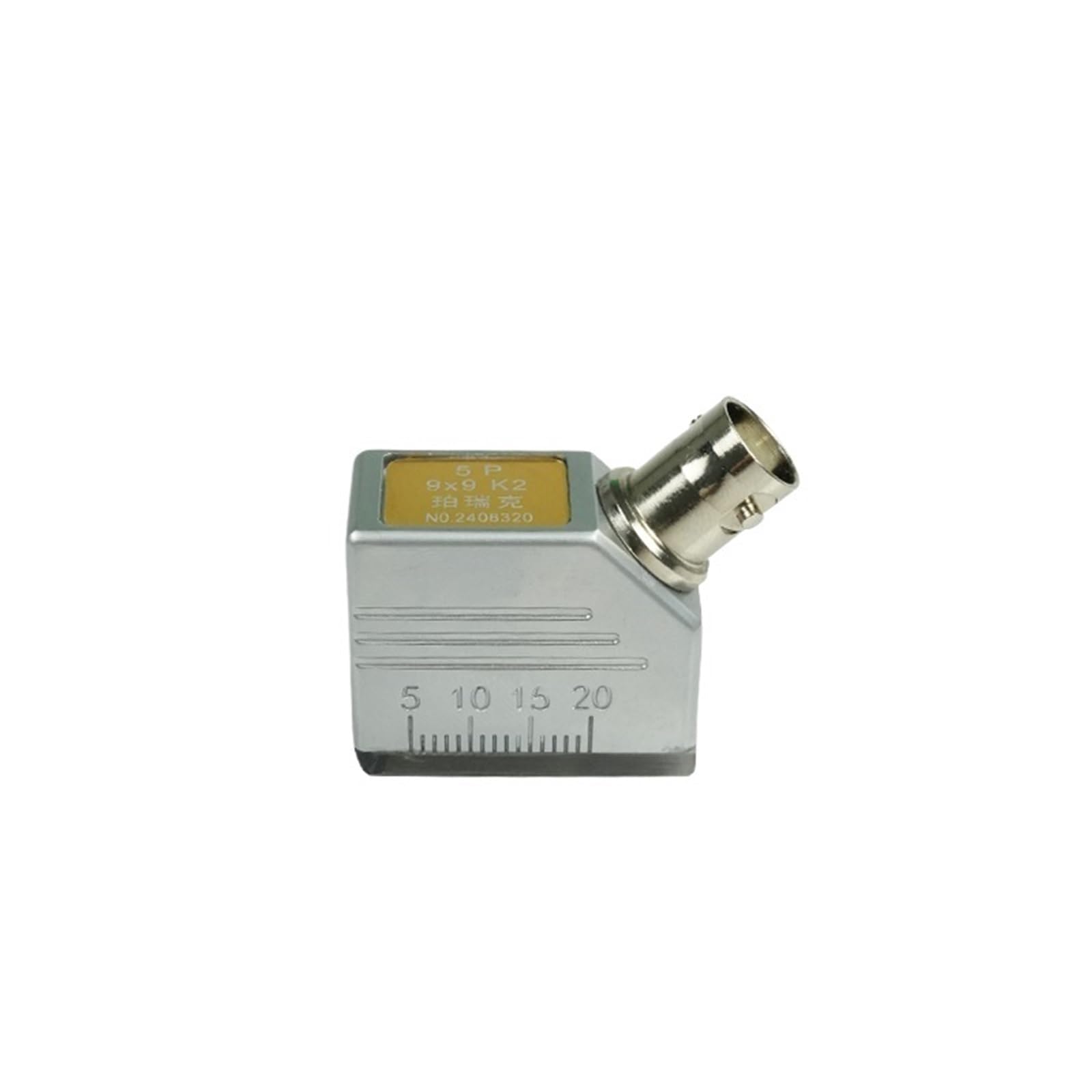 Sonde Oblique ultrasonique de transducteur de détecteur de défauts de détecteurs de métaux Standard d'UT(5P 10x13(K2 2.5))