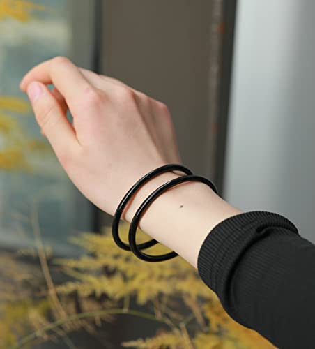 Image of Natural Agate Bracelet Bangle With Gift Box Free