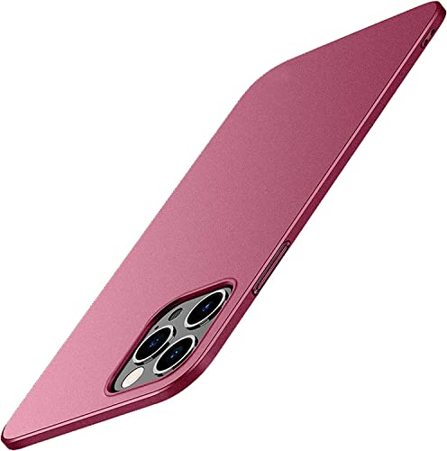 Coque iPhone 12 Pro Max rouge antichoc pour le quotidien