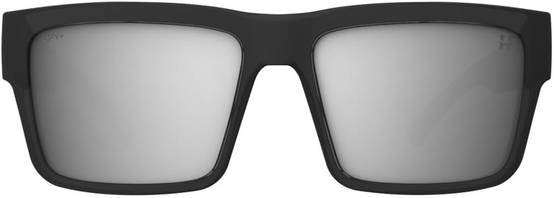 Spy Montana Sunglasses Translucent Black with Happy Platinum Lens 54mm