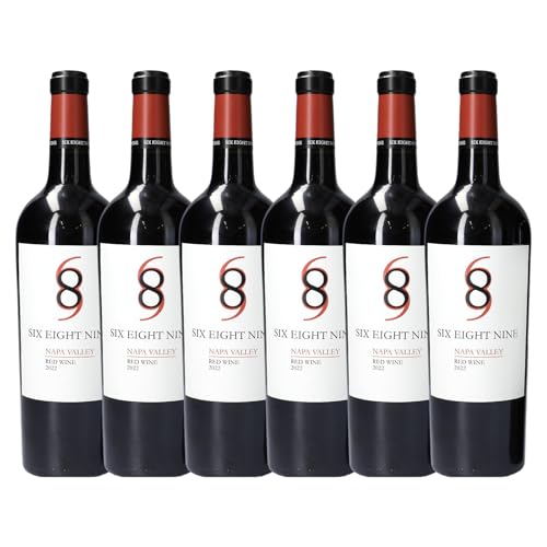 【6本セット】シックス・エイト・ナイン ナパ・ヴァレー レッド Six Eight Nine Napa Valley Red Wine (689 Cellars) アメリカ/カリフォルニア/ノース・コースト/ナパ・ヴァレーAVA/赤/750ml