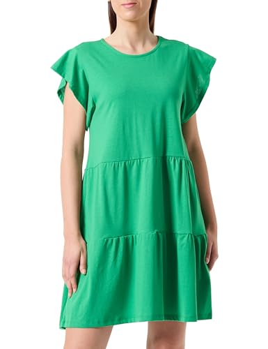 Robe mi-longue femme VILA fluide qui affine la silhouette sans marquer les imperfections