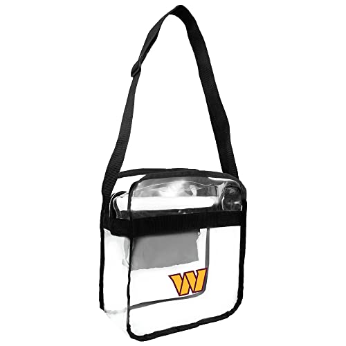 Littlearth Unisex NFL Clear Carryall Crossbody Bag