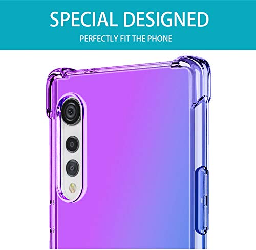 TOPOFU Custodia LG Velvet 5G Cover,Trasparente