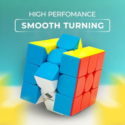 Image of Cubelelo Drift Explorer 3x3 Speed Cube | Best Starter Speedcube for Beginners | Perfect Brain Teaser for Kids Ages 4 to14 Years Old & Above Boys Girls Children | Smooth Turning Puzzle Toy for Adults