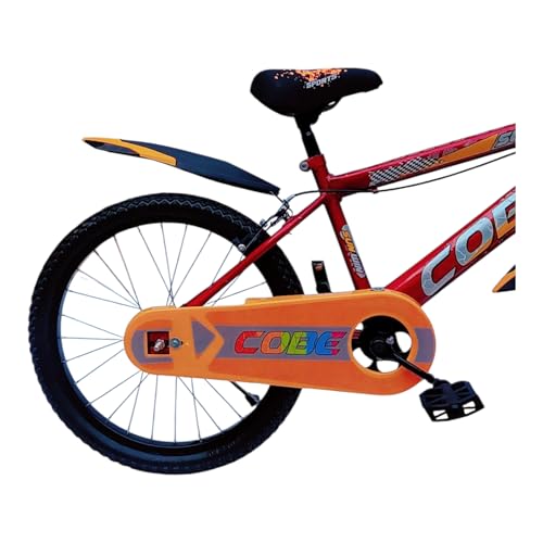 Image of Cobe 20 Inch Kids Bicycle for 6-8 Years Boys & Girls | PU Seat | Steel Rim | Caliper Brakes | TNT BMX Handle | Water Bottle | Chain Cover & Plastic Fenders | Heavy Duty Pedals