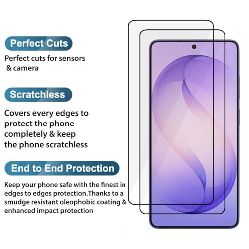 Image of POPIO Xtreme Series Pack of 2 Military-Grade Gorilla Tempered Glass Compatible for Samsung Galaxy S26 Ultra | 9H Hardness, Edge-to-Edge Coverage, Anti-Scratch