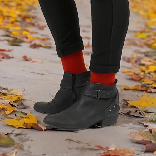 BambooMN Unisex Men and Women's Rayon from Bamboo Wool Blend Athletic Crew Socks for Home, Travel, Work and Sport, 2 Pairs2