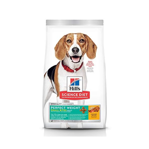 Hill’s Science Diet Adult Perfect Weight Small Bites Dry Dog Food, Chicken Recipe, 28.5 lb Bag Hill’s Science Diet Adult Perfect Weight Small Bites Dry Dog Food, Chicken Recipe, 28.5 lb Bag