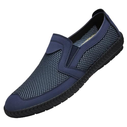 Mens Loafers Shoe Breathable Lightweight Simple Comfortable Resistant Party Outdoor Shoes