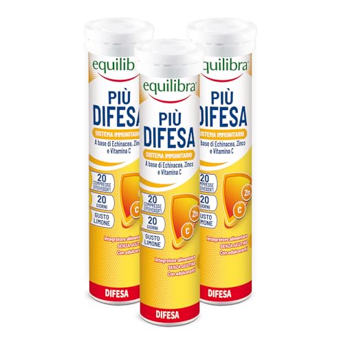 equilibra Integratore Più Difesa, 20 Compresse Effervescenti