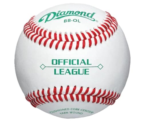 Diamond Baseball 24 Bb-Ol Baseballs With Black 6 Gallon Ball Bucket Bkt B Bb-Ol 24 #TOP2