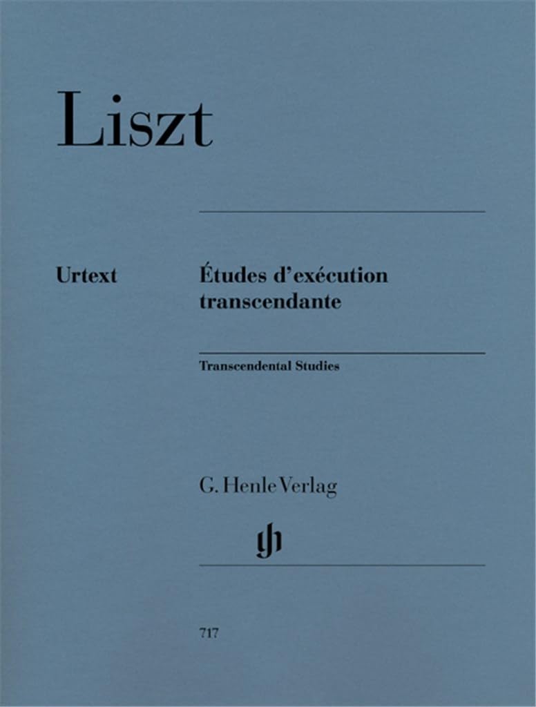 Franz liszt : etudes d'execution transcendante - piano - recueil: Instrumentation: Piano solo