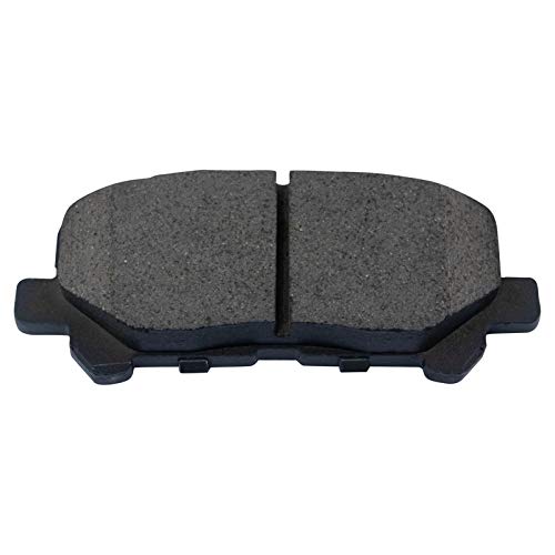 Image of TRQ Rear Brake Pad & Rotor Kit, with Chemical Kit Parking Brake Shoe Set Ceramic Compatible with 2007-2013 Acura MDX 2010-2013 ZDX 2009-2015 Honda Pilot