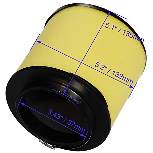 HIFROM ATV Air Filter Element Cleaner Compatible with Honda Foreman