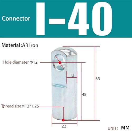 Conector tipo I I-100 mecánico para mantenimiento de cilindros 4
