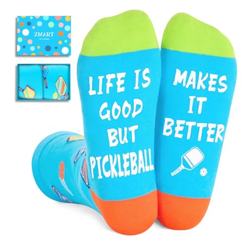 Zmart Pickleball Socks with Hidden Message