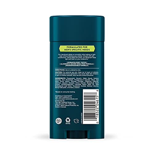 JĀSÖN Men's Calming Deodorant Stick, 2.5 oz - Image 3