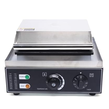 Loobiiny Profi French hot dog Stick Edelstahl Knusprige Maschine Kommerziell Lolly Hot Dogs Maschine Waffelautomat Waffel Baker Eisen
