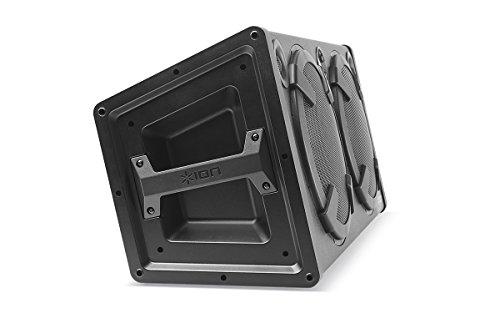 ION Audio Road Warrior | 500-Watt Portable Bluetooth Stereo Speaker System with Twin Lighted Speakers, On-Board FM Radio, Rechargeable Battery and AC / DC Power Inputs