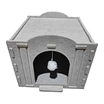 KiBcsLic Cat Scratching Board, Kitten Sleeping Nest, Versatile, Thickened Cat Scratching Board, Place to Sleep, Rest And Lounge for Kittens, Square