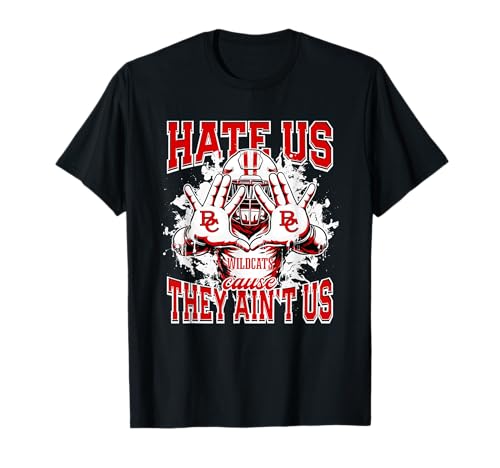 Baker County Wildcats Logo Hate Us Cause They Ain't HS T-Shirt