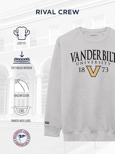 JanSport NCAA Officially Licensed Rival Crew Sweatshirt, Long Sleeve Graphic Pullover for Men & Women, Cotton-Polyester Blend Featuring Collegiate Design & Easy-On Style for Game Days, or Travel - image 5