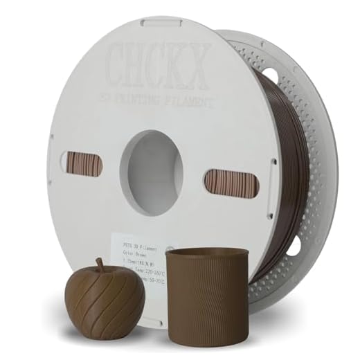 CHCKX PCTG Filament Brown for 3D Printing Better Than PETG Filament Tough High Strength Excellent Layer Adhesion High Temperature