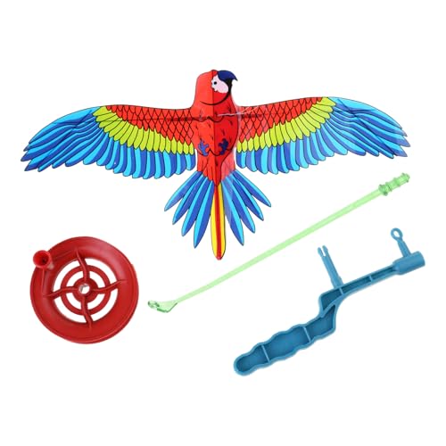 Fishing Rod Dynamic Wing Kites for Garden Funny Dynamic Kites Outdoor Kites Flying Toy Best Family Gathering