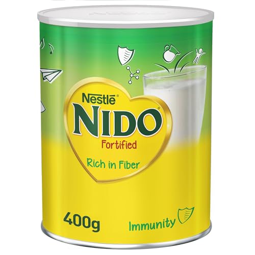 Nestle Nido Fortified Milk Powder Rich in Fiber 400g Tin Fortified with Iron Zinc and essential nutrients supports immune system