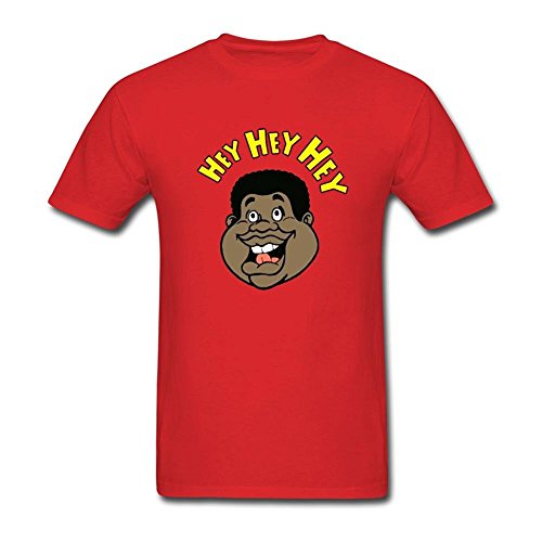 YOYAO Men's Fat Albert Hey Short Sleeve T-Shirt X-Large