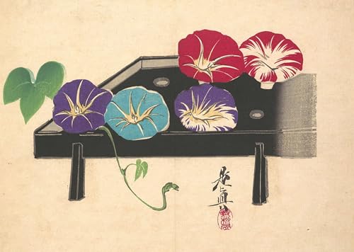 Toile Gloires du matin de Shibata Zeshin grande affiche pour décoration murale chambre