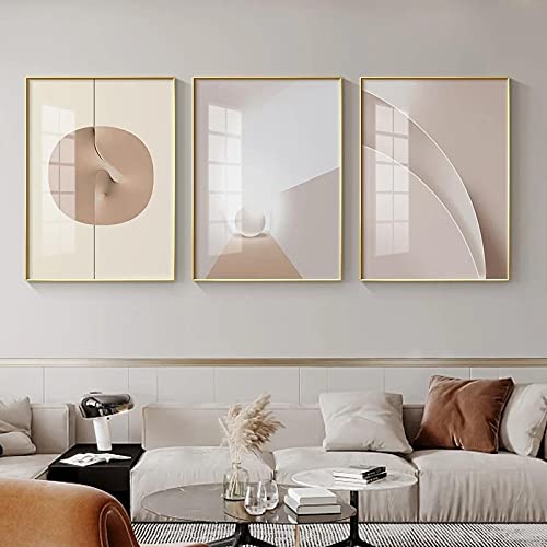 Affiche d'art géométrique abstrait pour habiller un mur vide