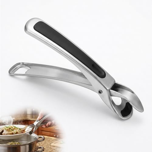 wilcractk Anti-BrûLure Bol Clip Anti-Chaud Anti-DéRapant Bol Clip Cuisine Bol Pot PréHenseur Pince à Four Clips De Plaque Outil, plat, Casserole, Poêle,...
