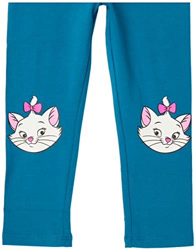 Image of Amazon Essentials Disney | Marvel | Star Wars | Frozen | Princess Girls and Toddlers' Cotton Stretch Leggings, Multipacks